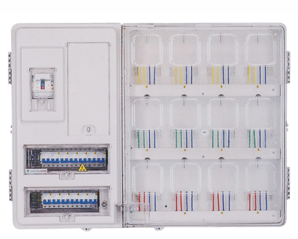 单相十二位电表箱（左右结构）